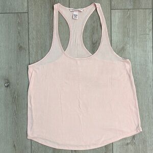 Victoria's Secret Pink Ribbed Tank Top